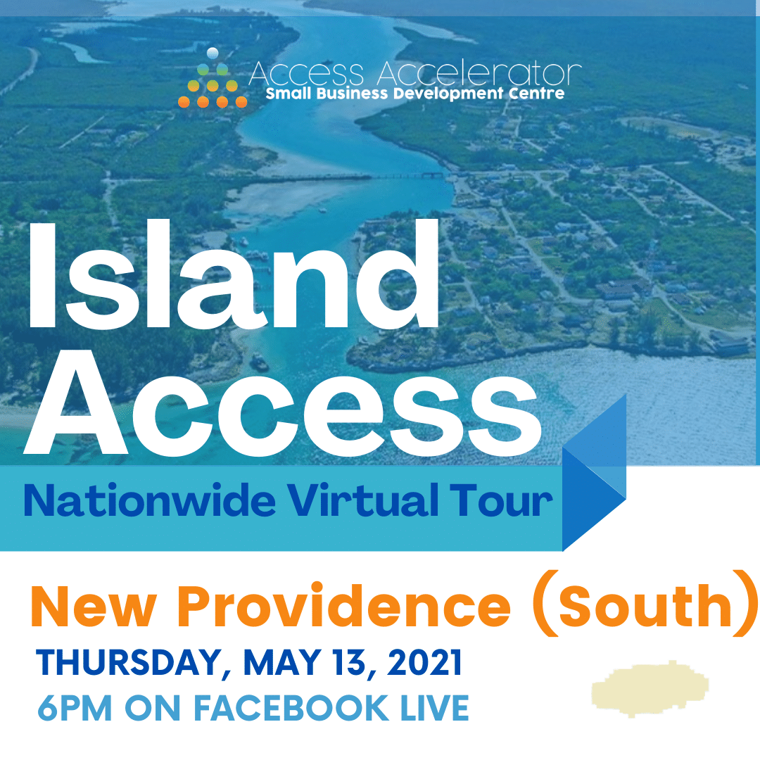 Island Access - Virtual Tour (New Providence - South) promotional graphic flier
