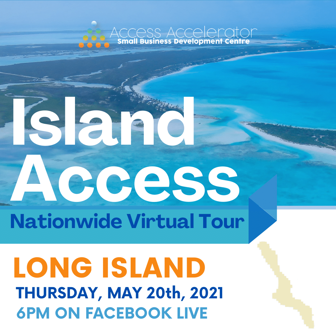 Island Access: Long Island promotional graphic flier