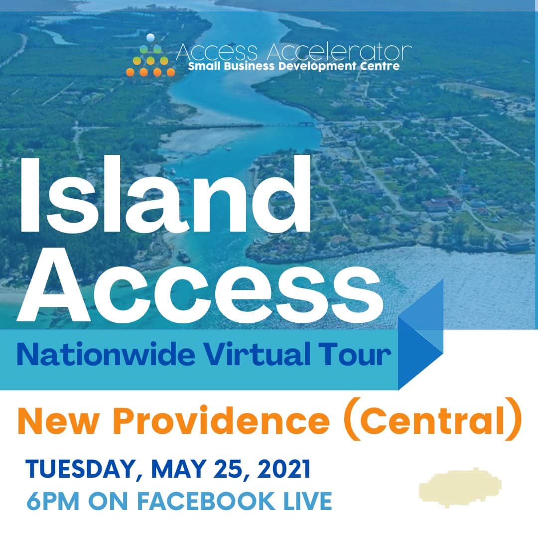 island Access: New Providence (Central) promotional graphic flier