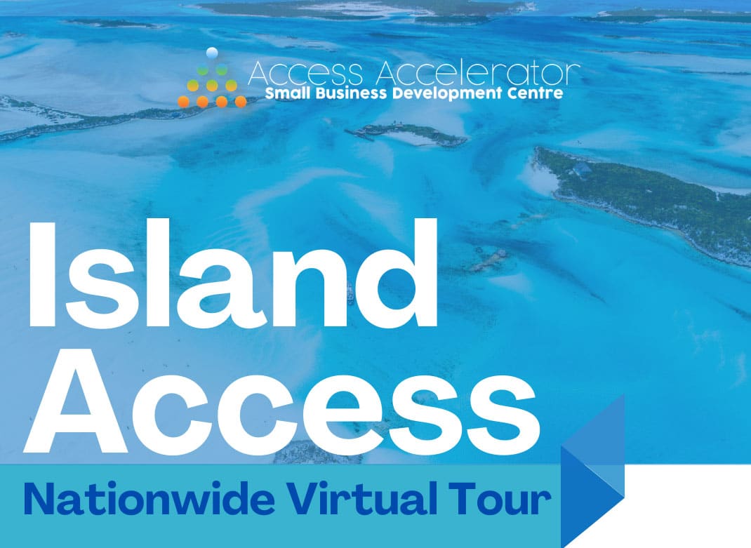 Island Access - Virtual Tour (Eleuthera) promotional graphic flier