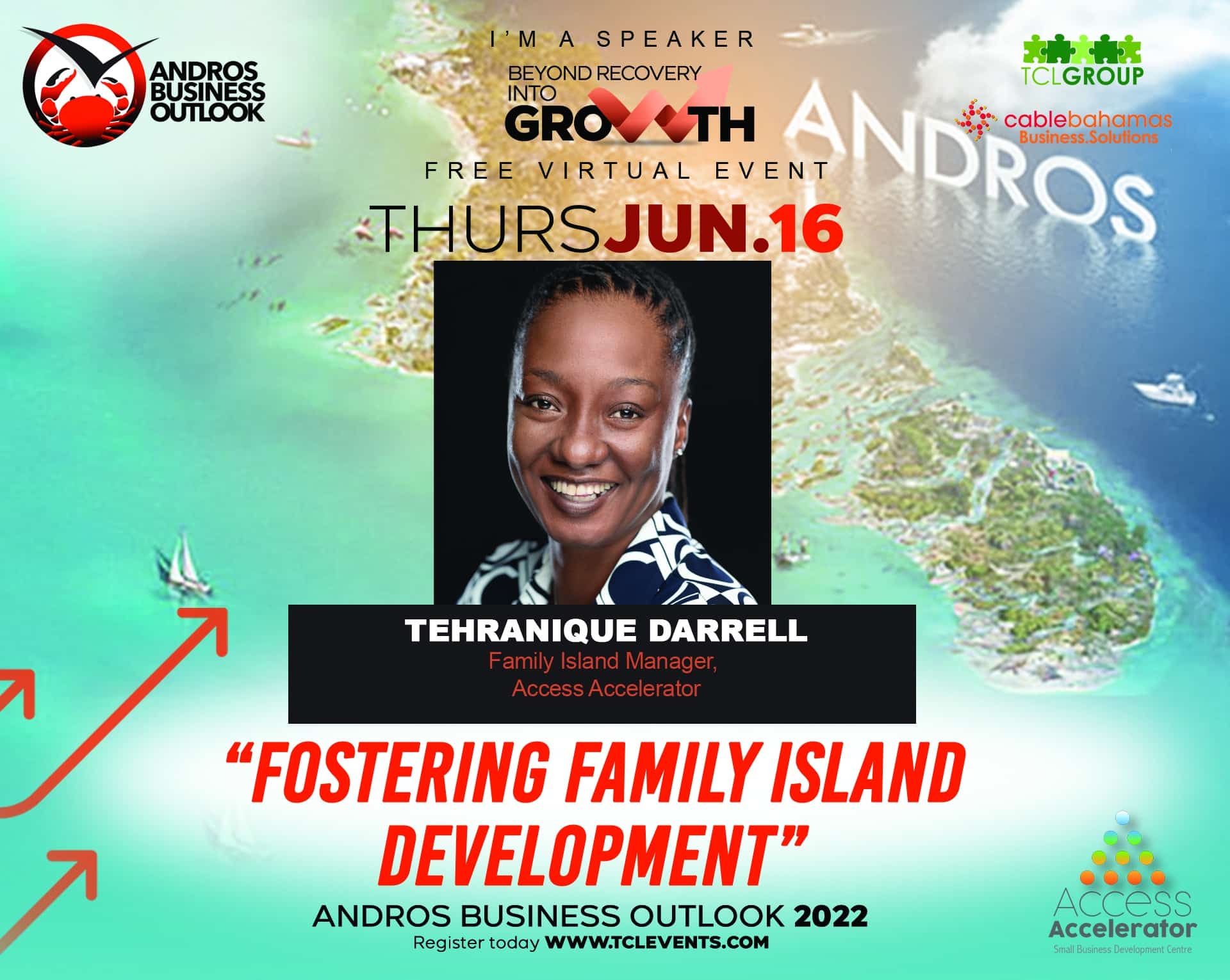Andros Business Outlook 2022 graphic promotional flier