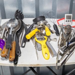 Assortment of Kitchen Utensils